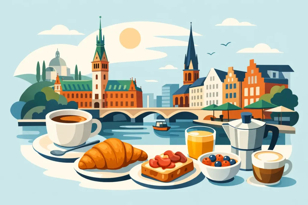 Wo italienisch frühstücken in Hamburg Innenstadt?