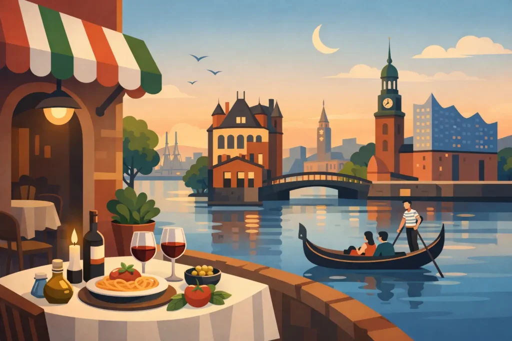 Italienisches Restaurant mit Geschichte Hamburg