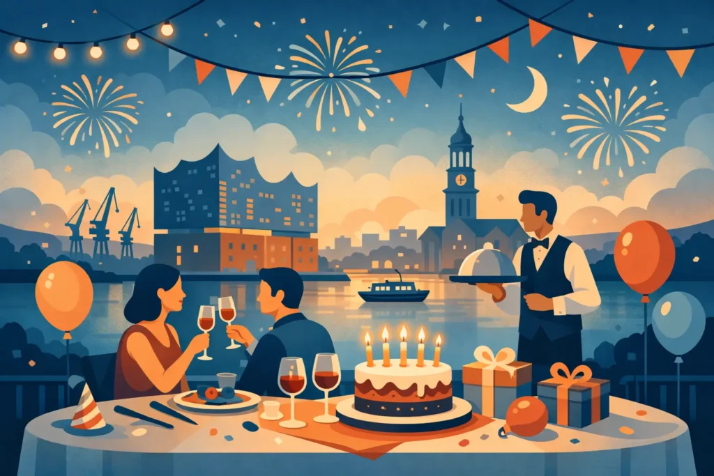 Restaurant für Geburtstagsessen in Hamburg