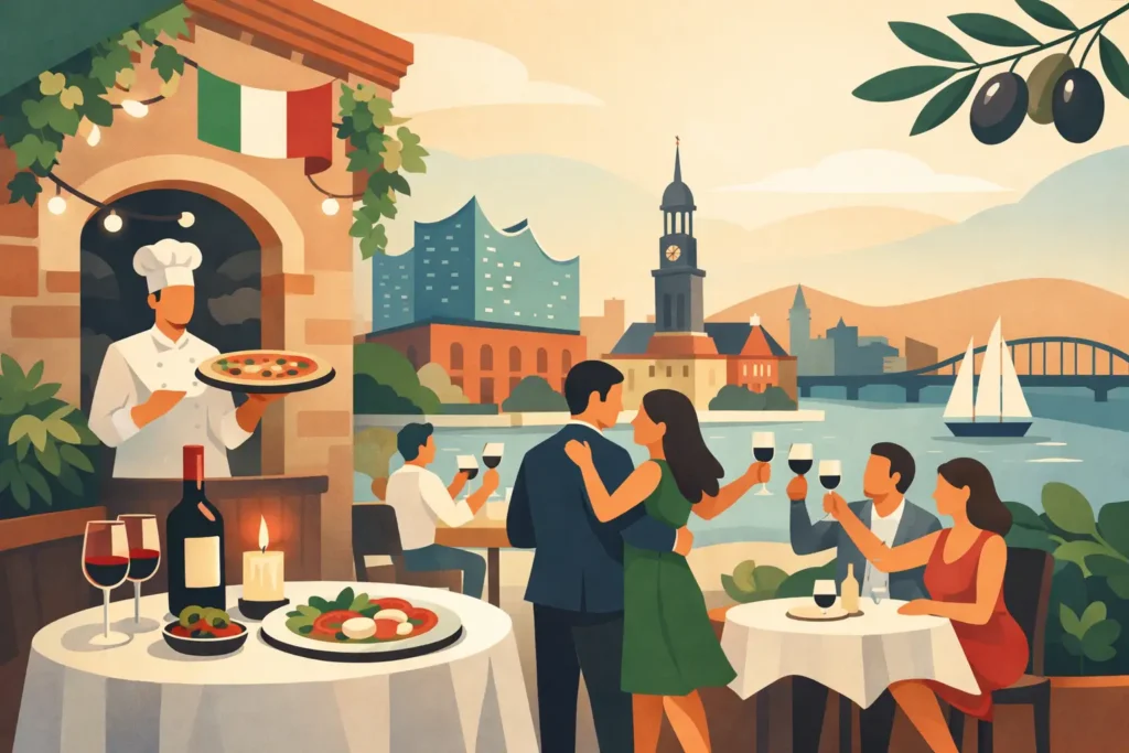 Wo feiern im italienischen Restaurant Hamburg?